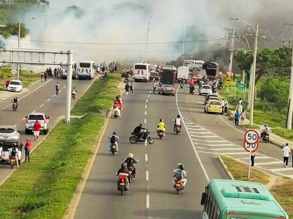 Protestas galapa