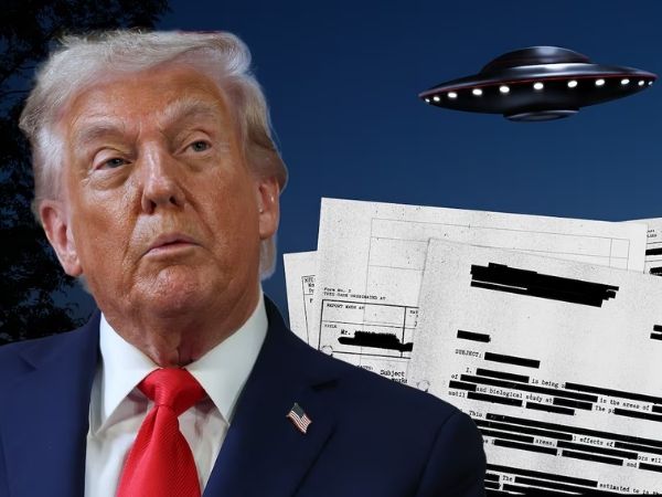 Trump desclasifica archivos OVNI en momentos de tensión máxima con Irán
