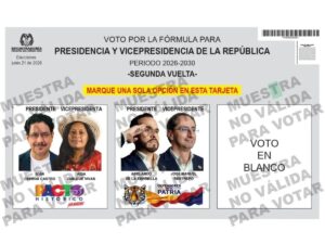 ¡Pilas con su voto! Colombianos en el exterior ya pueden elegir en la segunda vuelta