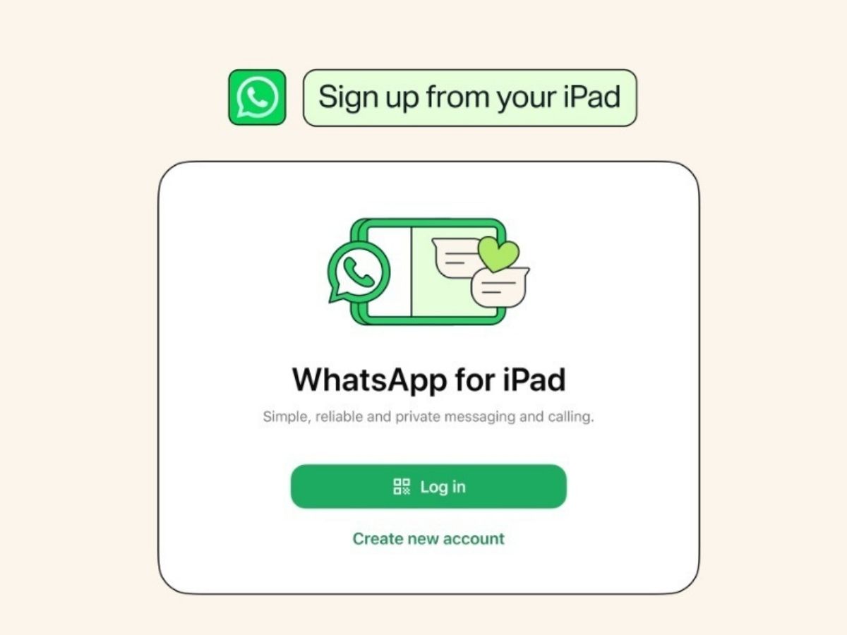 WhatsApp ya permite crear cuentas en iPad y compartir música en los estados desde Apple Music o Spotify