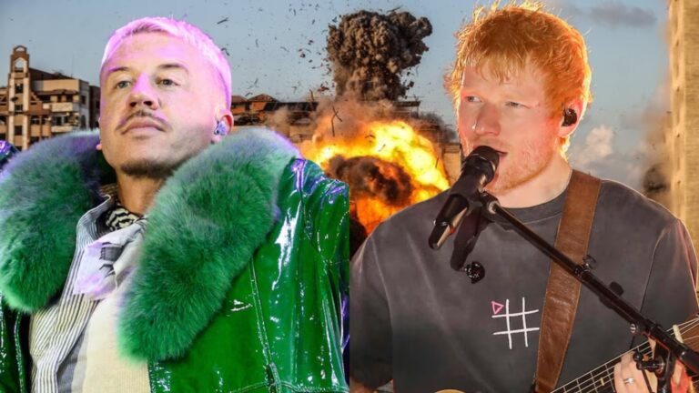 Macklemore queda fuera de la gira de Ed Sheeran tras pedir "Palestina libre" en pleno concierto