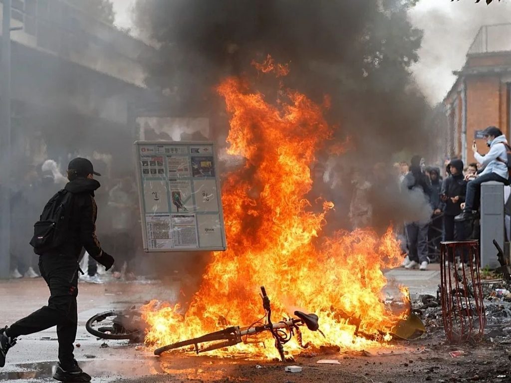 Protestas Francia 1